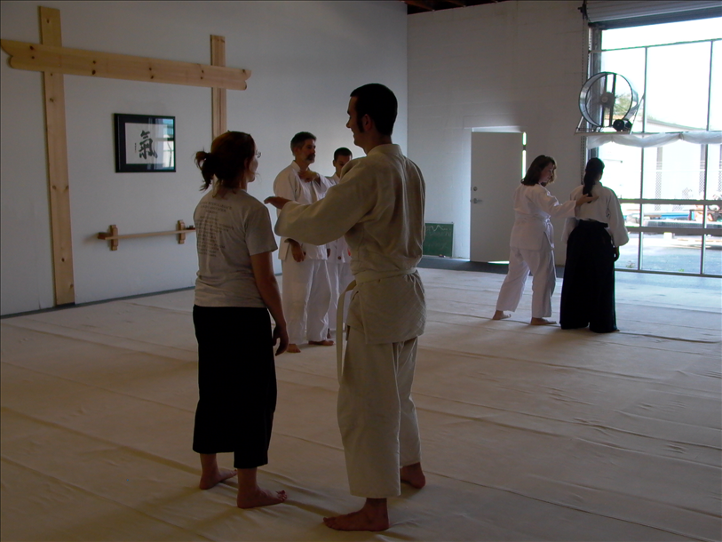 Class at Gainesville Kodokai Aikido